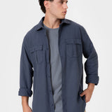 SOBRECAMISA AZUL
