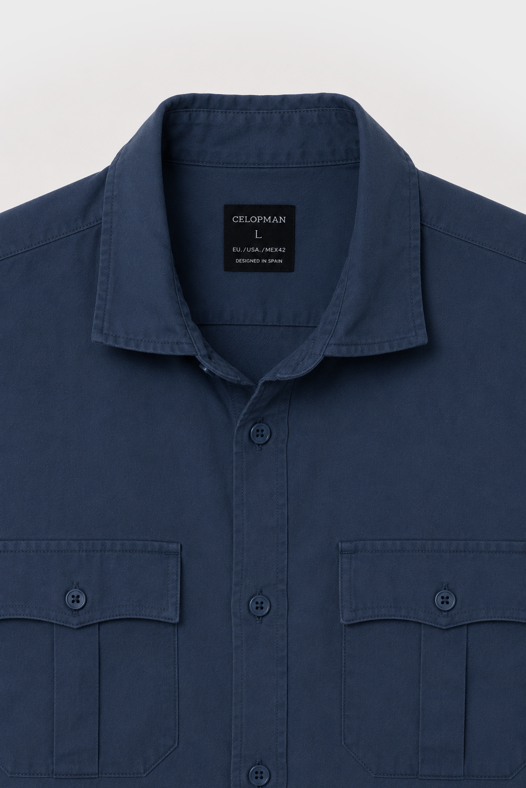 SOBRECAMISA AZUL