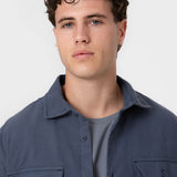 SOBRECAMISA AZUL