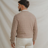 POLO ESTRUCTURA PUNTO BEIGE