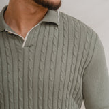 POLO TRICOT VERDE