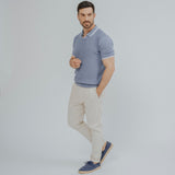 POLO TRICOT RAYA CUADRILLÉ