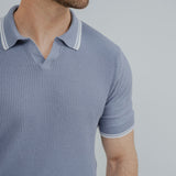 POLO TRICOT RAYA CUADRILLÉ