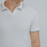 POLO TRICOT RAYA CUADRILLÉ