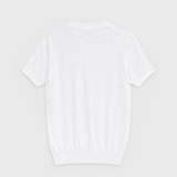 JERSEY TRICOT ROMBOS BLANCO