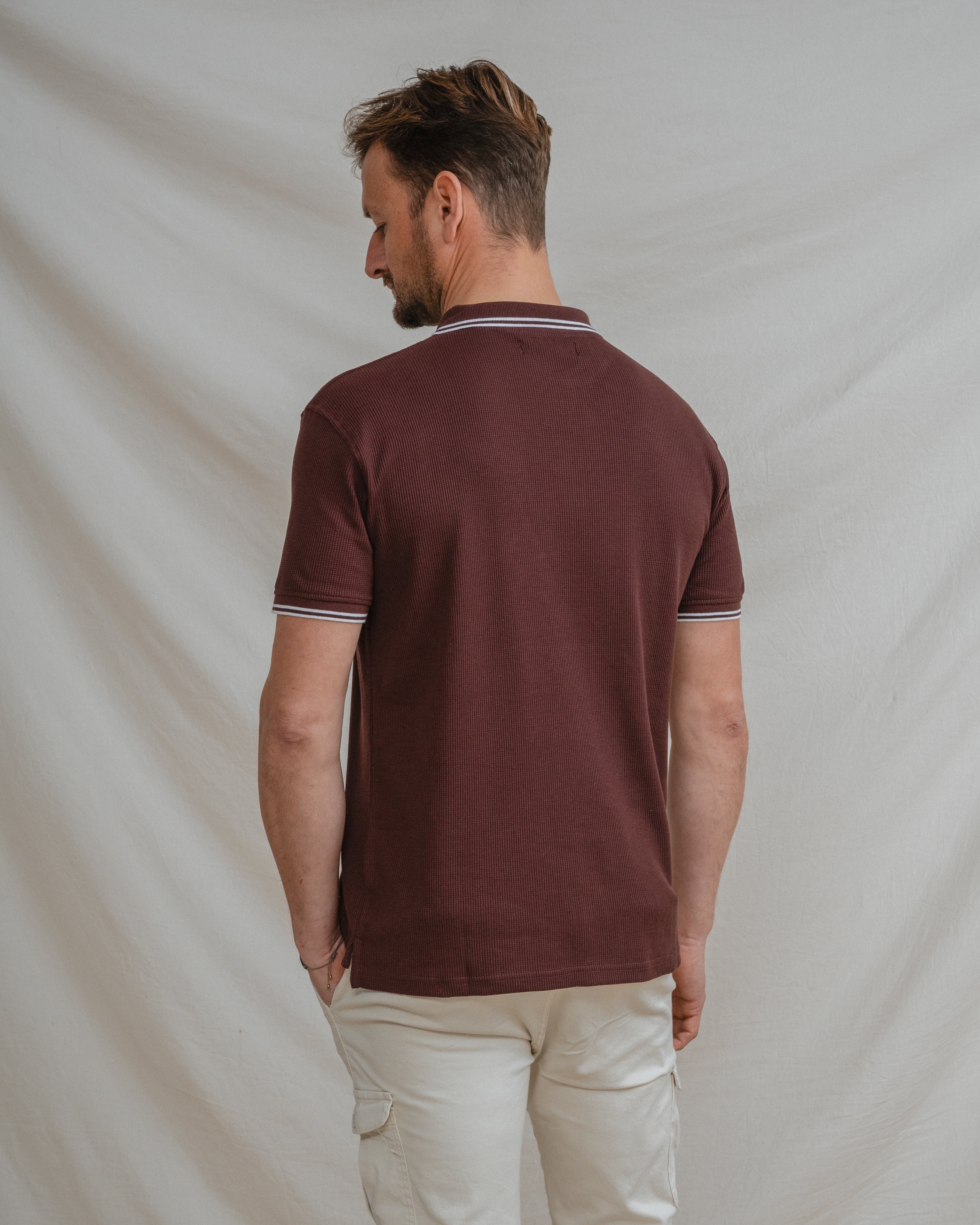 POLO ESTRUCTURA BURDEOS