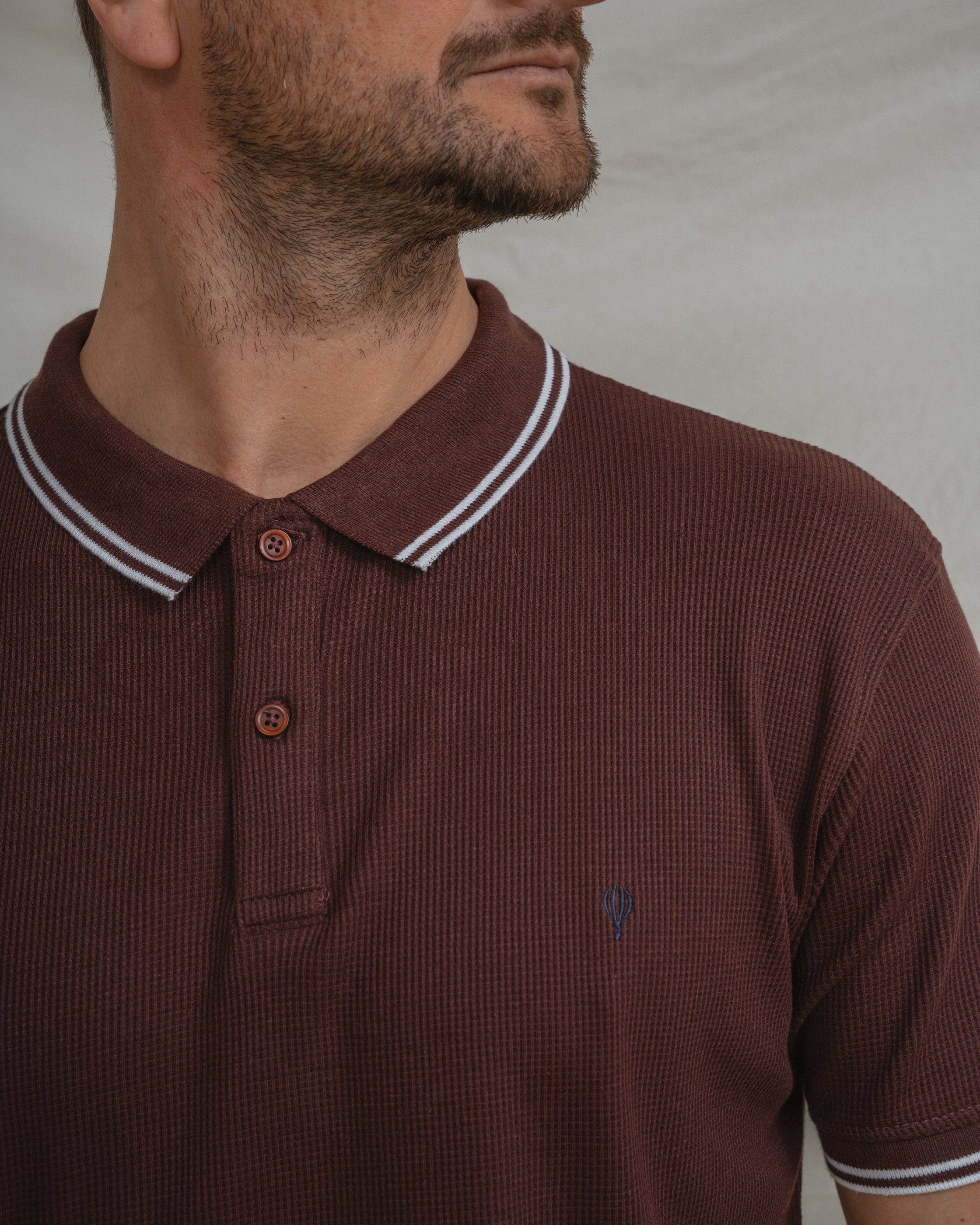 POLO ESTRUCTURA BURDEOS