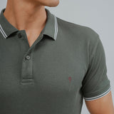POLO ESTRUCTURA VERDE
