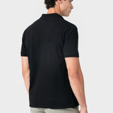 POLO BÁSICO REGULAR FIT NEGRO