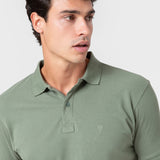 POLO BÁSICO REGULAR FIT VERDE