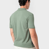 POLO BÁSICO REGULAR FIT VERDE