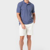 POLO BÁSICO REGULAR FIT CELESTE