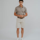 POLO BÁSICO REGULAR FIT MARRÓN