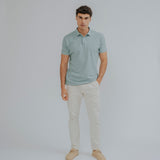 POLO BÁSICO REGULAR FIT VERDE