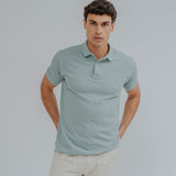 POLO BÁSICO REGULAR FIT VERDE