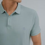POLO BÁSICO REGULAR FIT VERDE