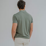 POLO BÁSICO REGULAR FIT VERDE