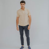 POLO BÁSICO REGULAR FIT AMARILLO