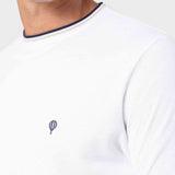 CAMISETA ESTRUCTURA RIBETE BICOLOR