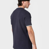 CAMISETA ESTRUCTURA RIBETE BICOLOR