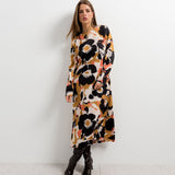 VESTIDO LINDA MIDI  FLORAL