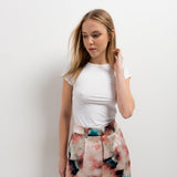 CALÇA FLUIDA ESTAMPADA TIE-DYE