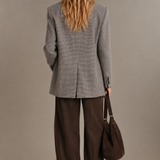 BLAZER XADREZ PÉ-DE-GALINHA