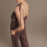 TOP CELESTE VOLANTE
