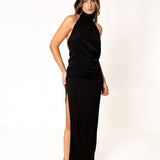 VESTIDO CELESTE HALTER