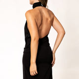 VESTIDO CELESTE HALTER