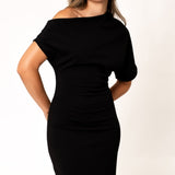 VESTIDO SIARA MIDI DRAPEADO