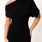 VESTIDO SIARA MIDI DRAPEADO