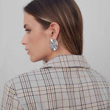 CHAQUETA CROPPED CUADROS