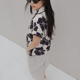CAMISA NUDO ESTAMPADA