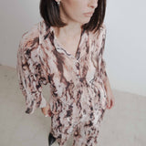 CAMISA EULALIA SEMITRANSPARENTE