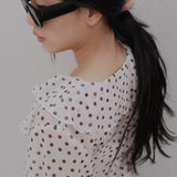 BLUSA VOLANTES LUNARES