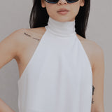 TOP HALTER ASIMÉTRICO