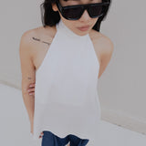 TOP HALTER ASIMÉTRICO