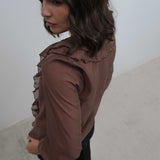 BLUSA GOLD VOLANTES