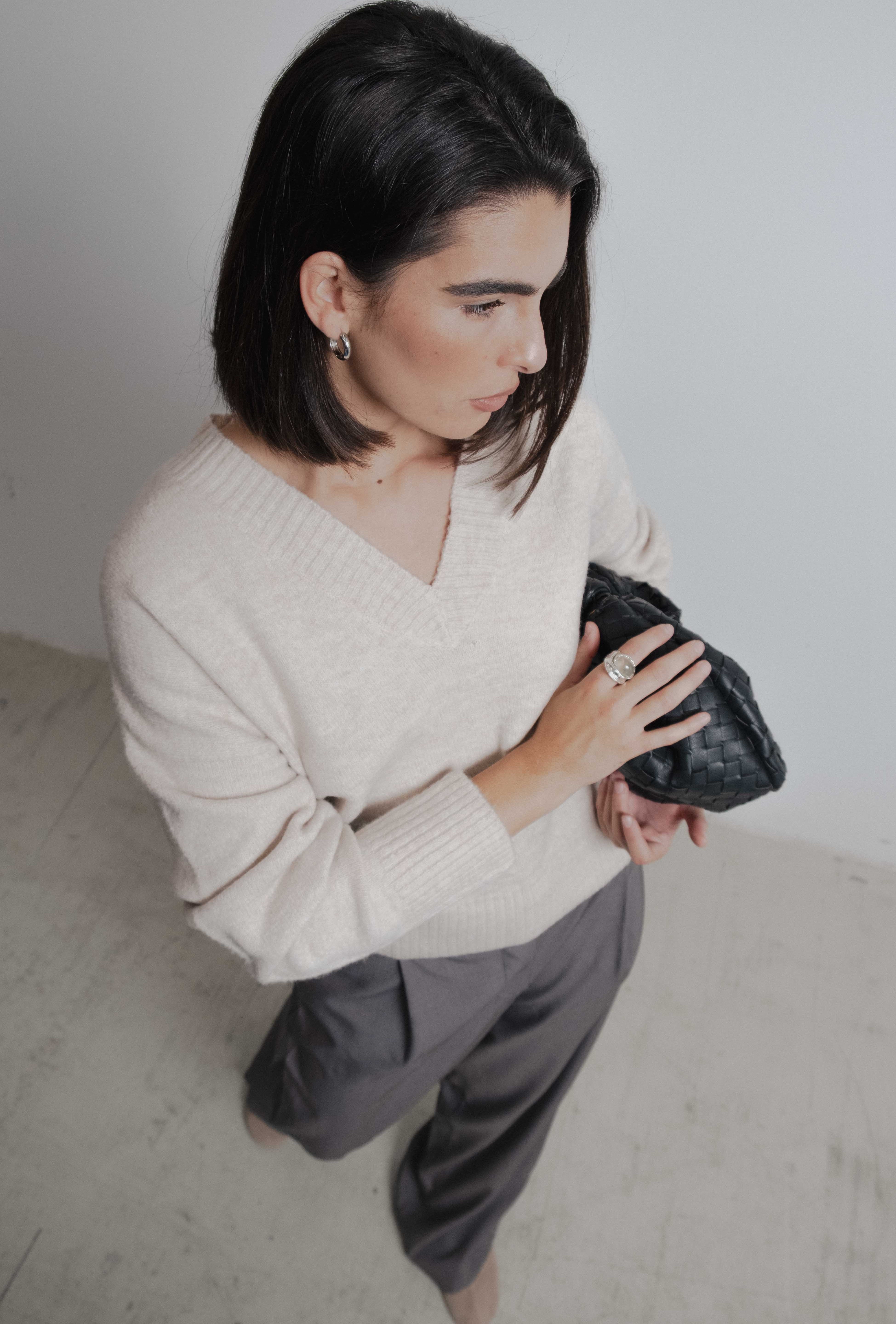 CAMISOLA OVERSIZE DECOTE V