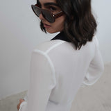 BLUSA LUZ COM DETALHE DE LENÇO