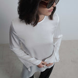CALÇA PALAZZO FLUIDA PRETA