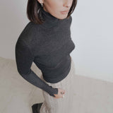 FALDA MIDI DENIM