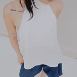 TOP HALTER ASIMÉTRICO