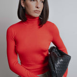 CAMISOLA GOLA ALTA CORAL