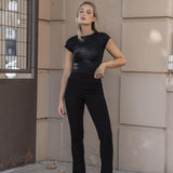 LEGGINGS FLARE ABERTURA