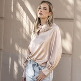 CAMISA CUELLO NUDO