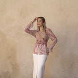 CAMISA ÍRIS SEMITRANSPARENT
