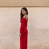 VESTIDO RUBI ASIMETRICO