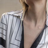 VESTIDO HELENA CAMISEIRO ÀS RISCAS